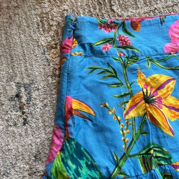 FARM Rio Vibrant Blue Mini Skirt - Picture 5 of 6